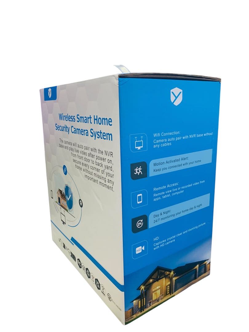 【開封・未使用】YESKAMOO 防犯カメラ ワイヤレス 屋外 4台セット #3