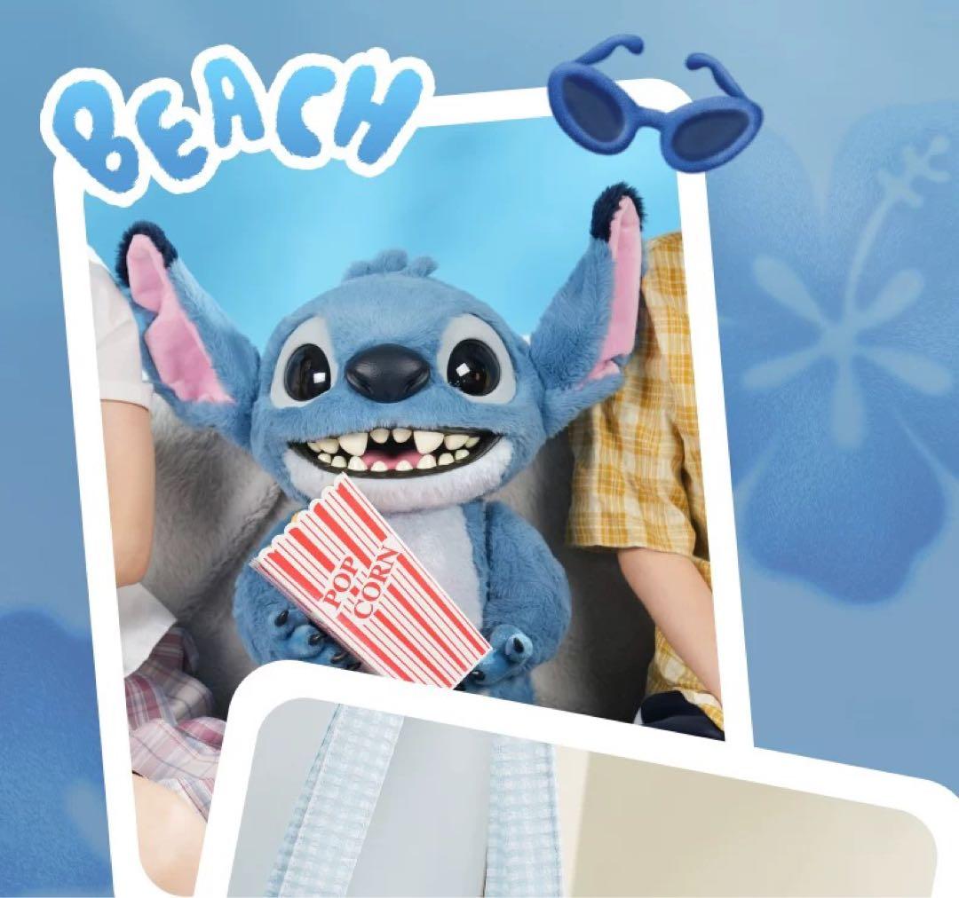 レア ディズニー スティッチ ビッグフィギュア ぬいぐるみ