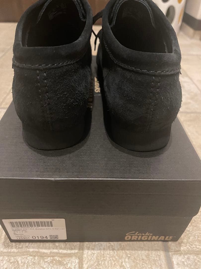 ★Wallabee GTX GORE-TEX★黒★ワラビー★9 1/2