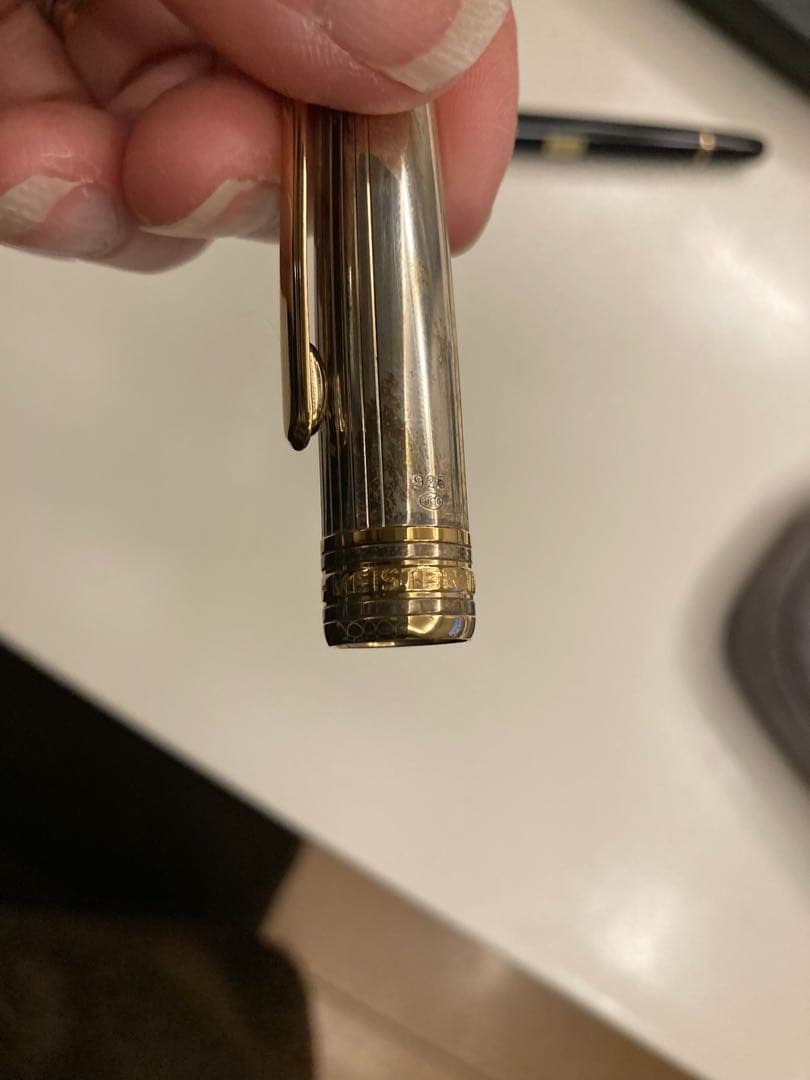 【新春セールMONTBLANC 】144純銀ソリテールスターリングシルバー925