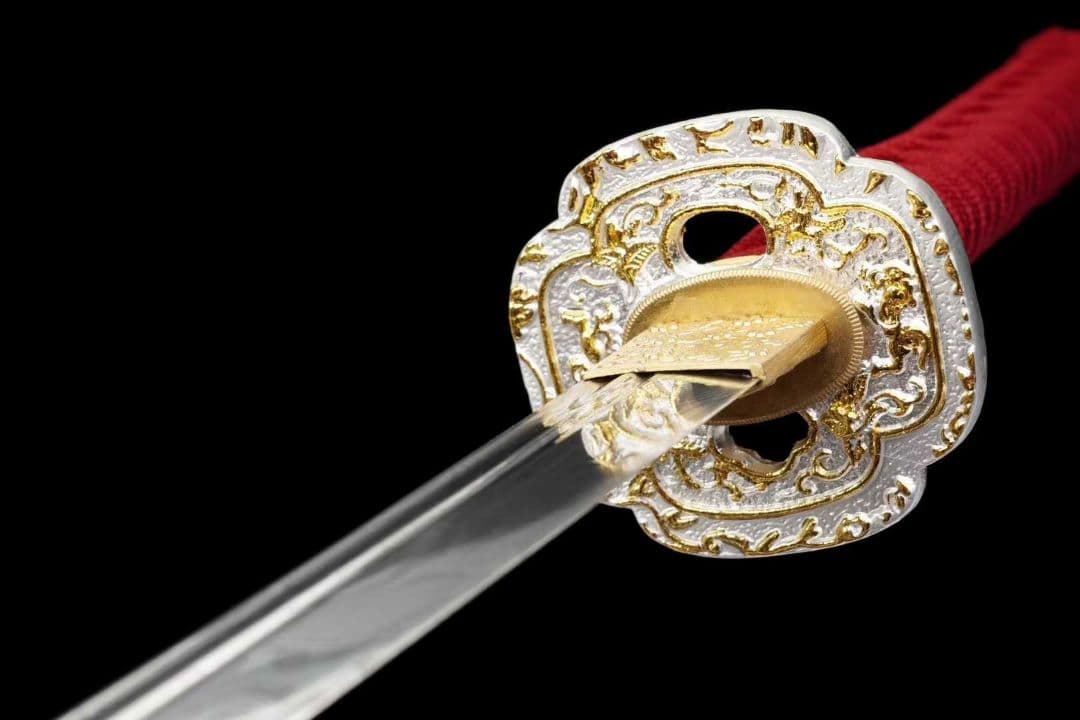 【蛍光】古兵器 刀装具 日本刀　模造刀 居合刀 武士道 鑑賞用 美術刀 贈り物