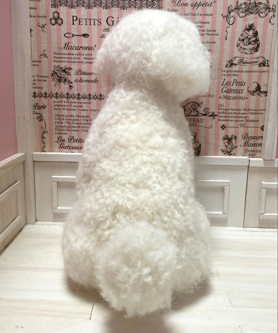 羊毛フェルト　オーダー　プードル