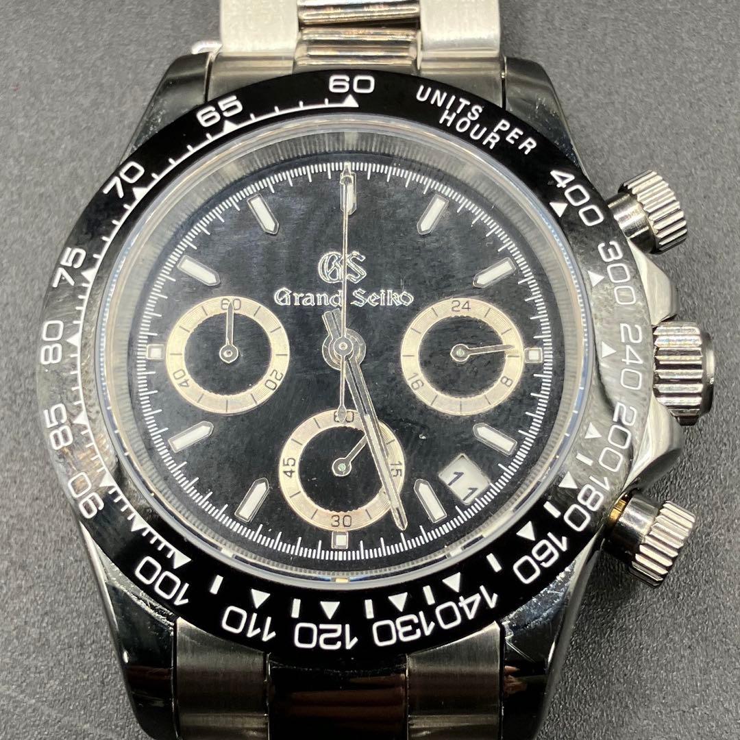 値下げ　オマージュ クロノグラフタイプ　Gロゴ