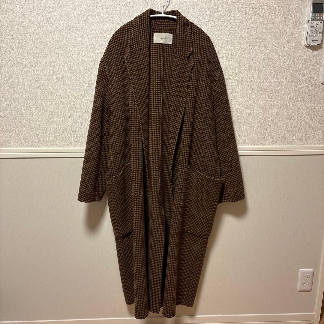 s*o様 TODAYFUL チェック柄ロングコート 38