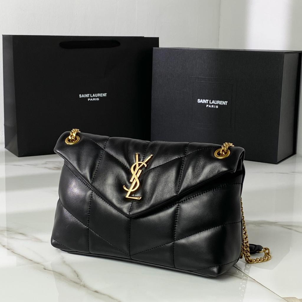 大人気！YSLブラック ショルダーバッグ