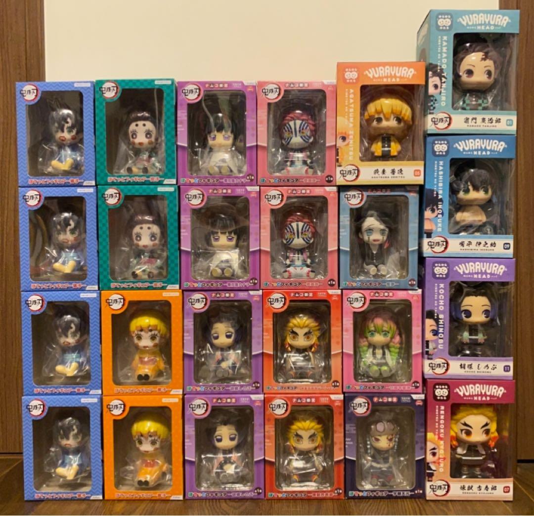鬼滅の刃　ぽてっとフィギュア　YURAYURA HEAD まとめ売り