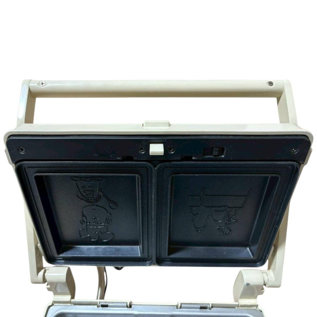 【極美品】 完売品 BRUNO×PEANUTS グリルサンドメーカー ダブル