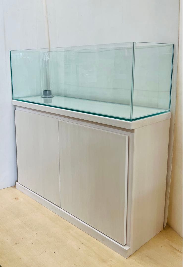 ラスト1セット　900×300×300オールガラスオーバーフロー水槽 セット