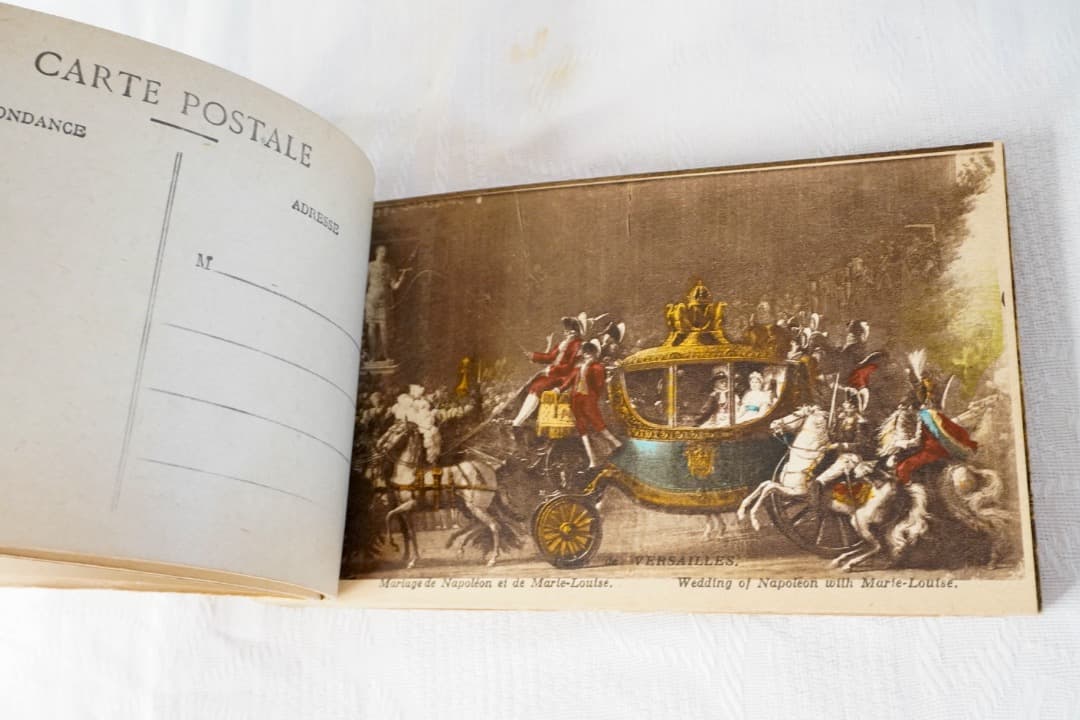 フランス アンティーク 絵葉書 1冊 47枚入り