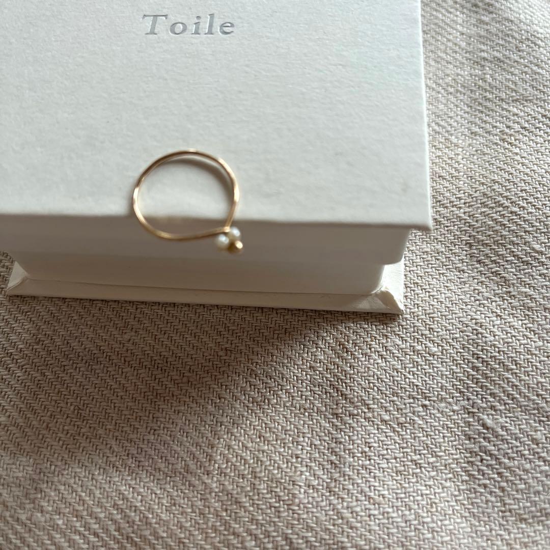 muugi様　Atelier d’antan アトリエダンタン パールリング