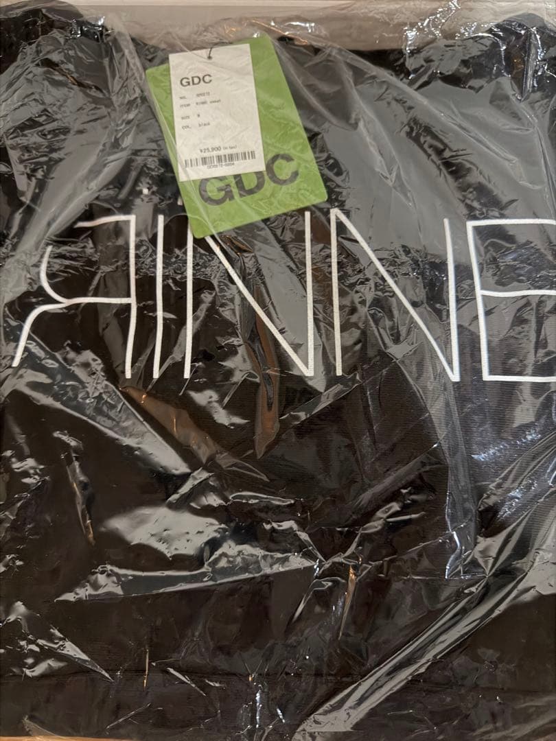 GDC RINNE パーカー 黒 M