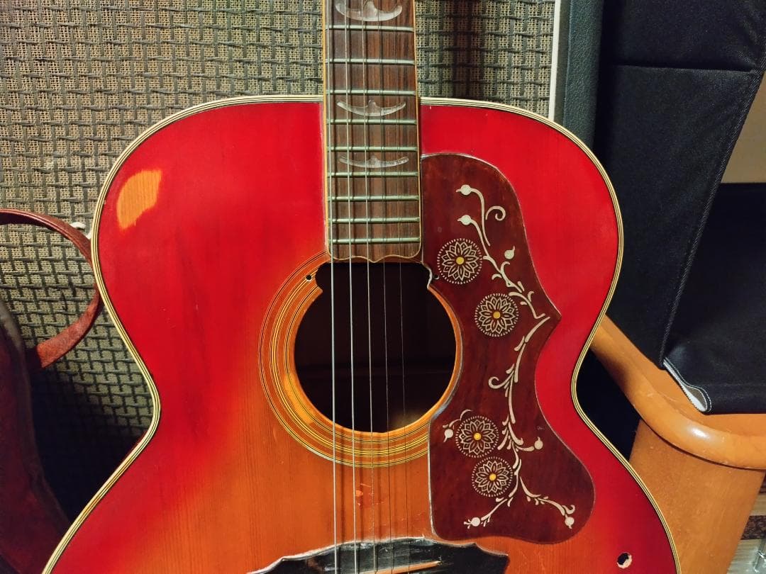 モラレス M400 / J-200 コピーモデル ギター ソフトケース付き