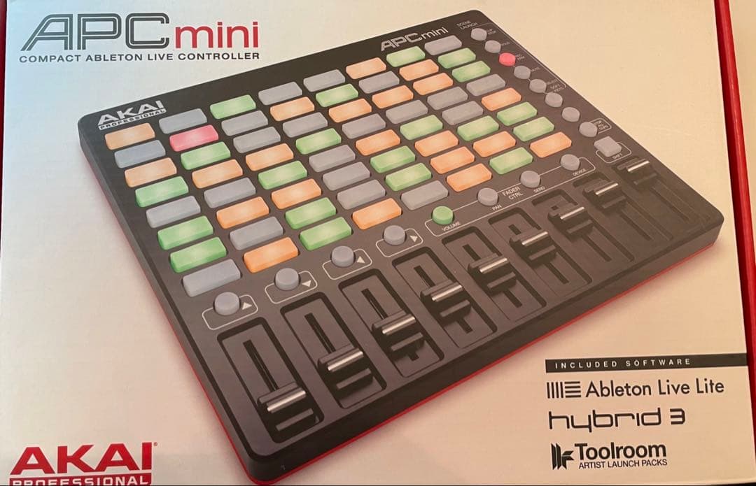 AKAI製 APC mini Ableton Live対応MIDIコントローラー