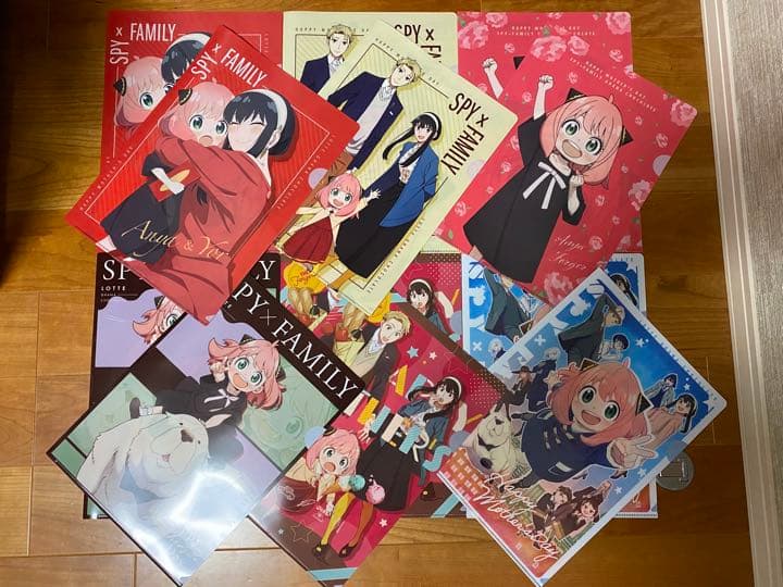 12枚 SPY×FAMILY クリアファイル