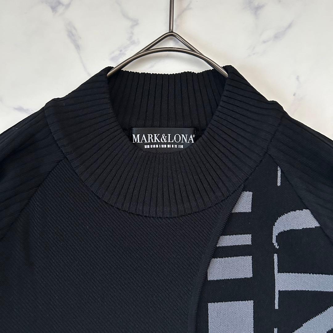 マークアンドロナ 2022年モデル セーター ニット コードシリーズ ブラック