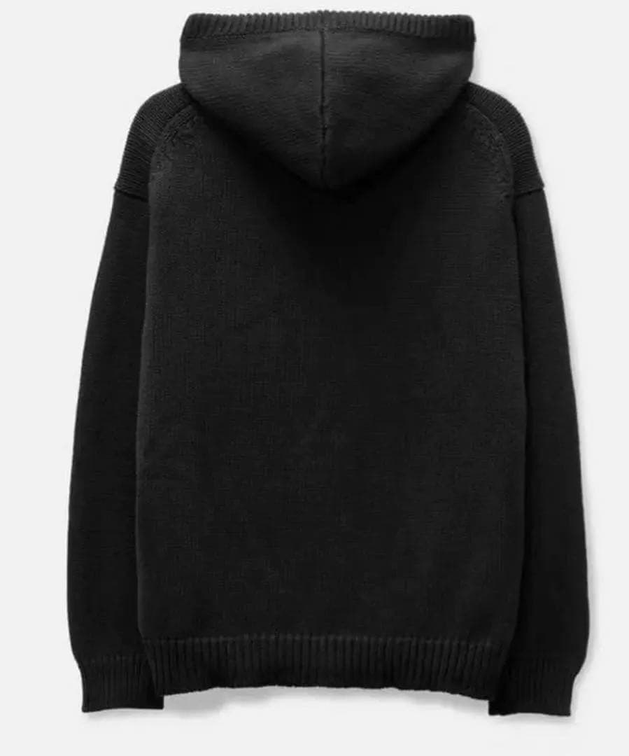 【未使用】Kenzo x Verdy インターシャニット パーカー ブラック