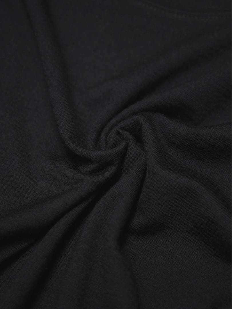 【新品】 DAN Wool Oversized Tee Black