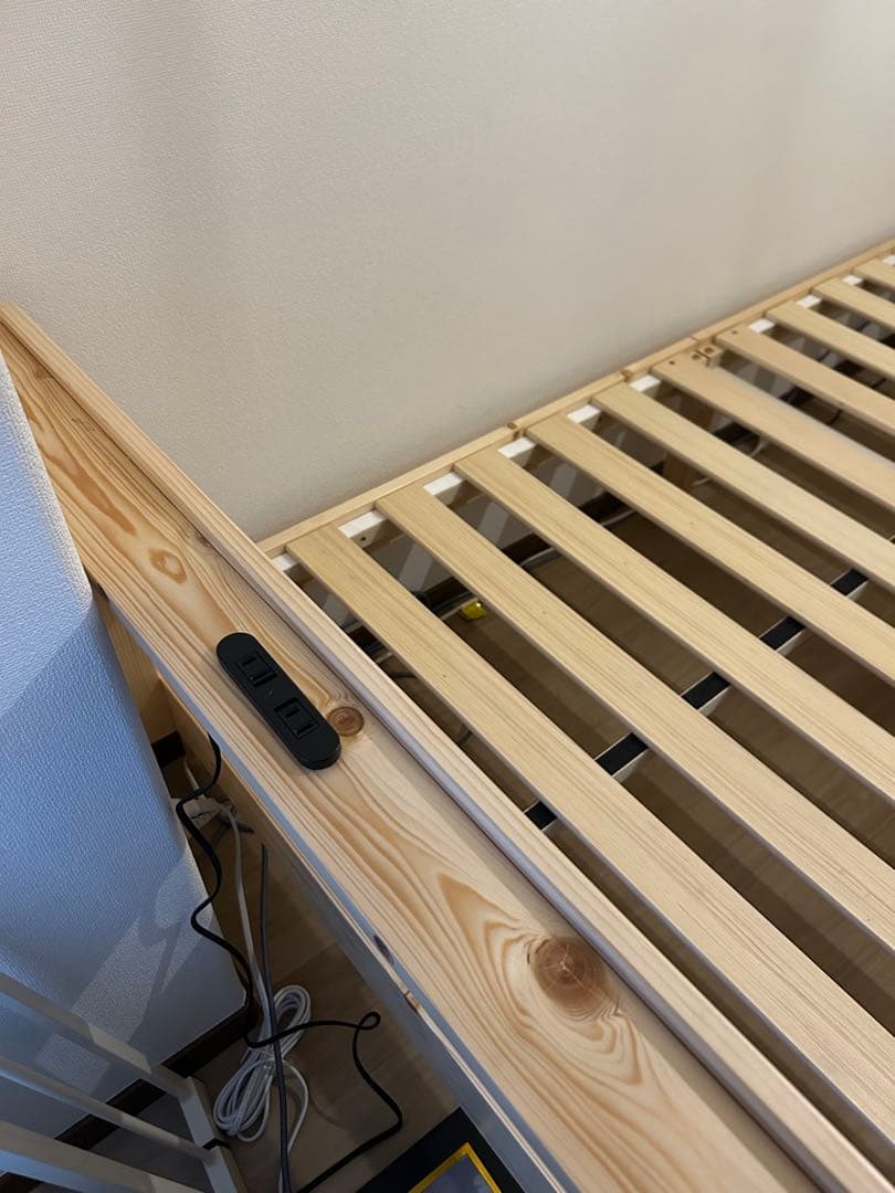 【美品】タンスのゲン シングルベッドフレーム