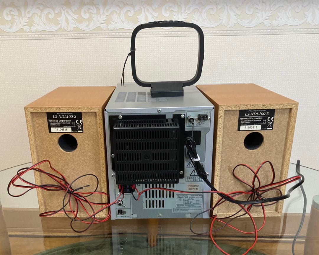 【美品】KENWOOD　RMD-NDL100　MD・CD・USB・希少可動品