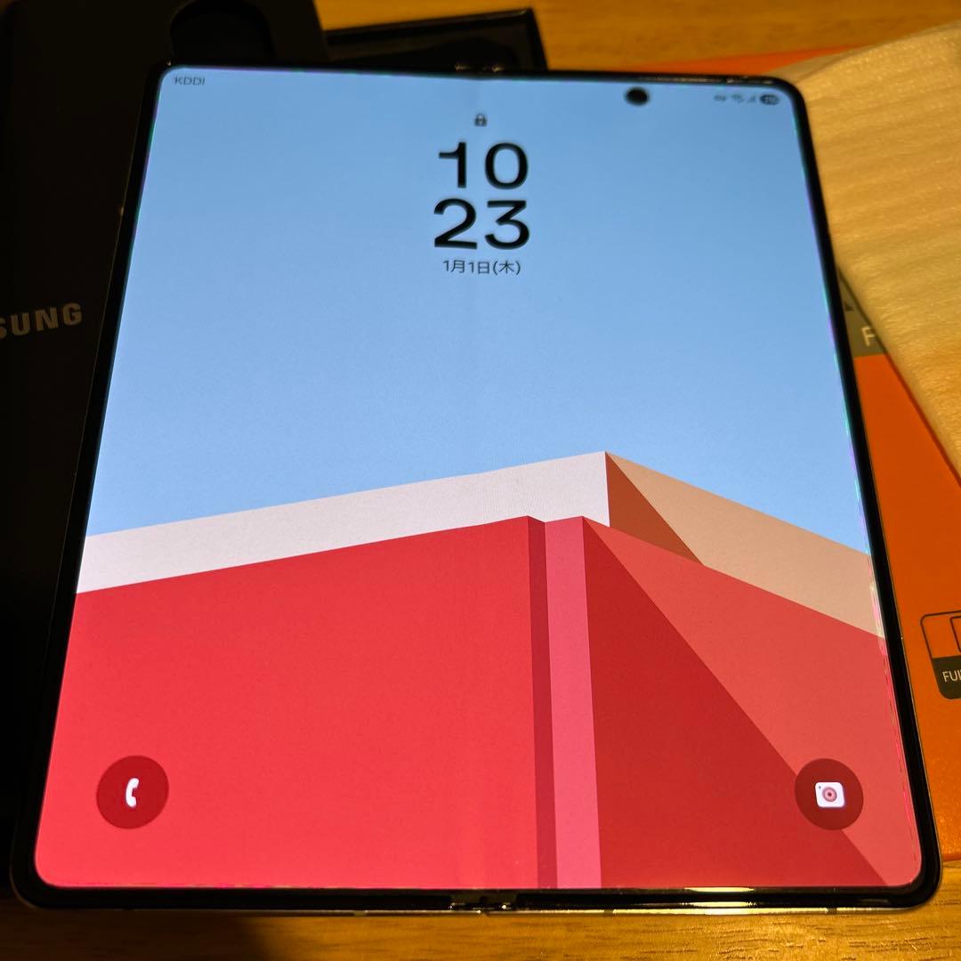 Samsung Galaxy Z Fold5 純正カバー　ペン付き 512G