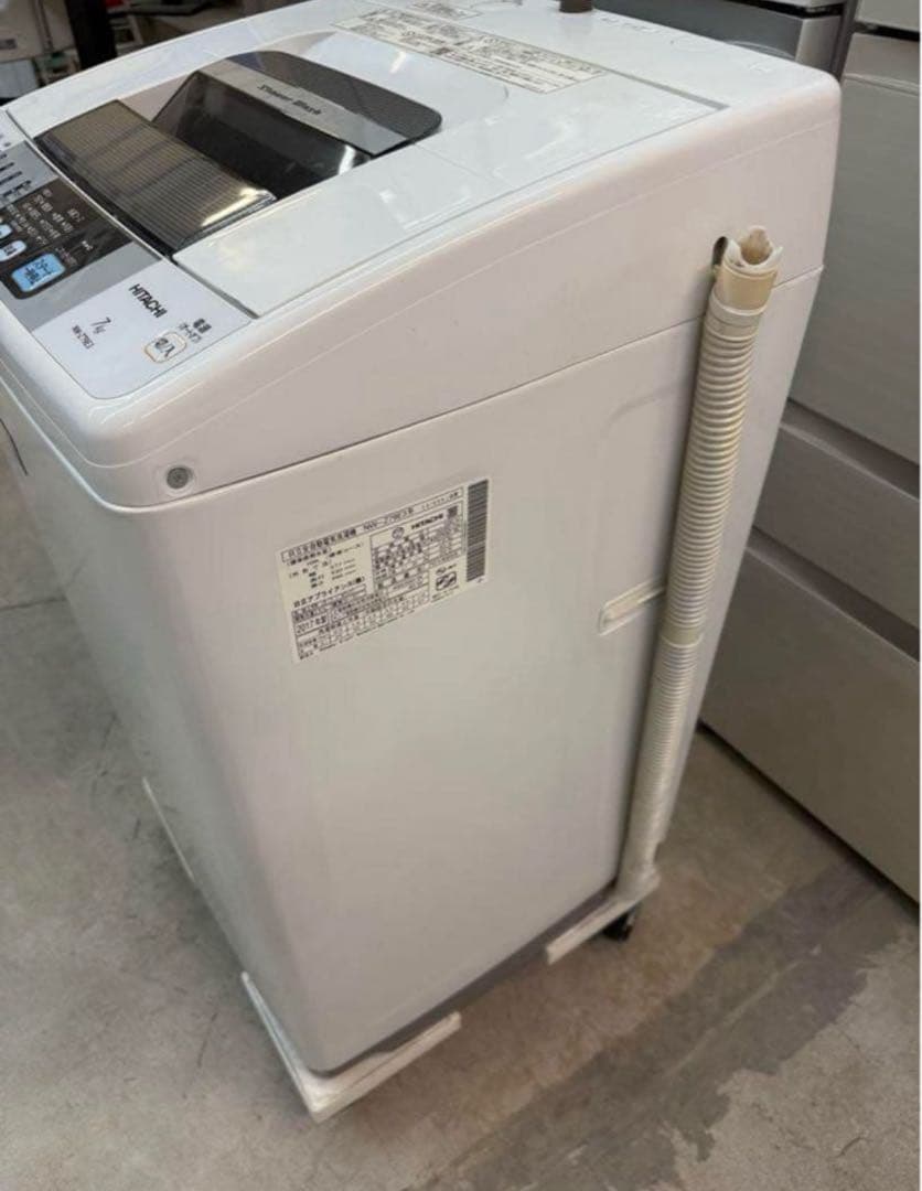2017年式 7kg 白い約束 HITACHI洗濯機 NW-Z79E3