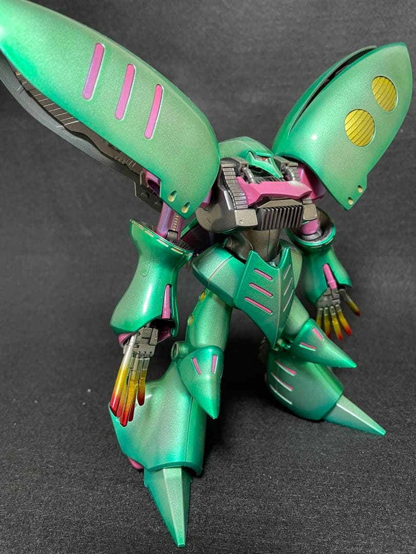 HG 1/144 キュベレイ キャンディー塗装 完成品 全塗装 エアブラシ