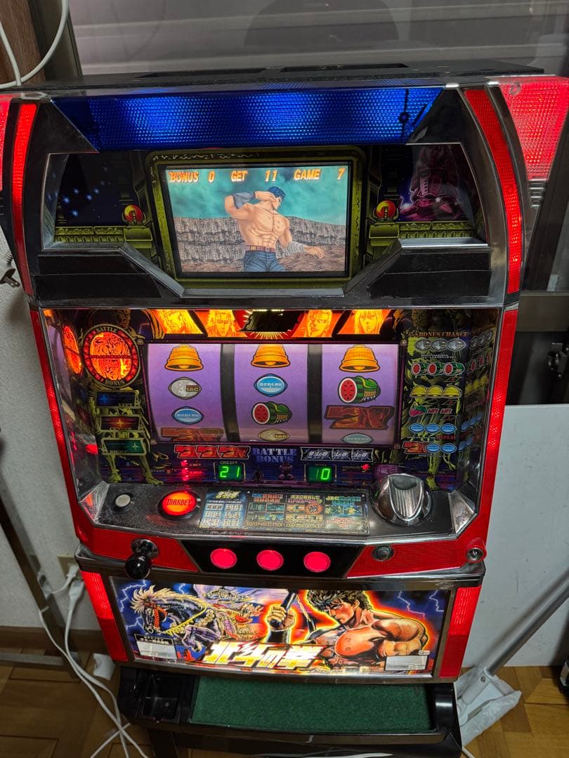 発送可　パチスロ 4号機 初代 北斗の拳 ケンシロウパネル