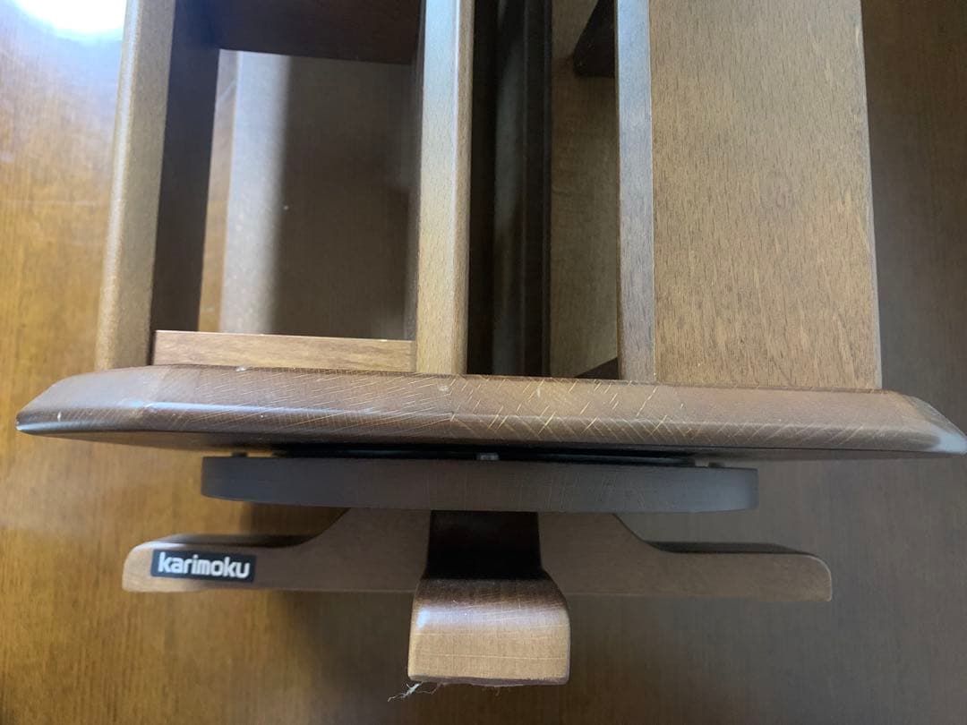 カリモク karimoku 収納ラック 回転式 CD DVD