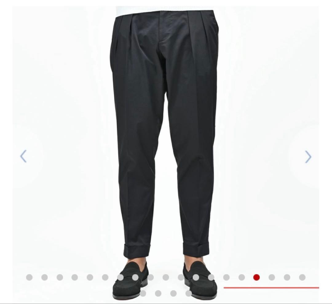 【週末限定値下げ】BERWICH SCOTCH ブラックパンツ