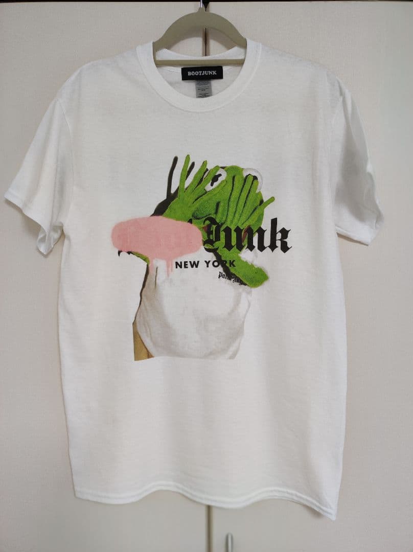 DLSM×BOOTJUNK　「PAPARAZZI TEE」カーミットパパラッチT