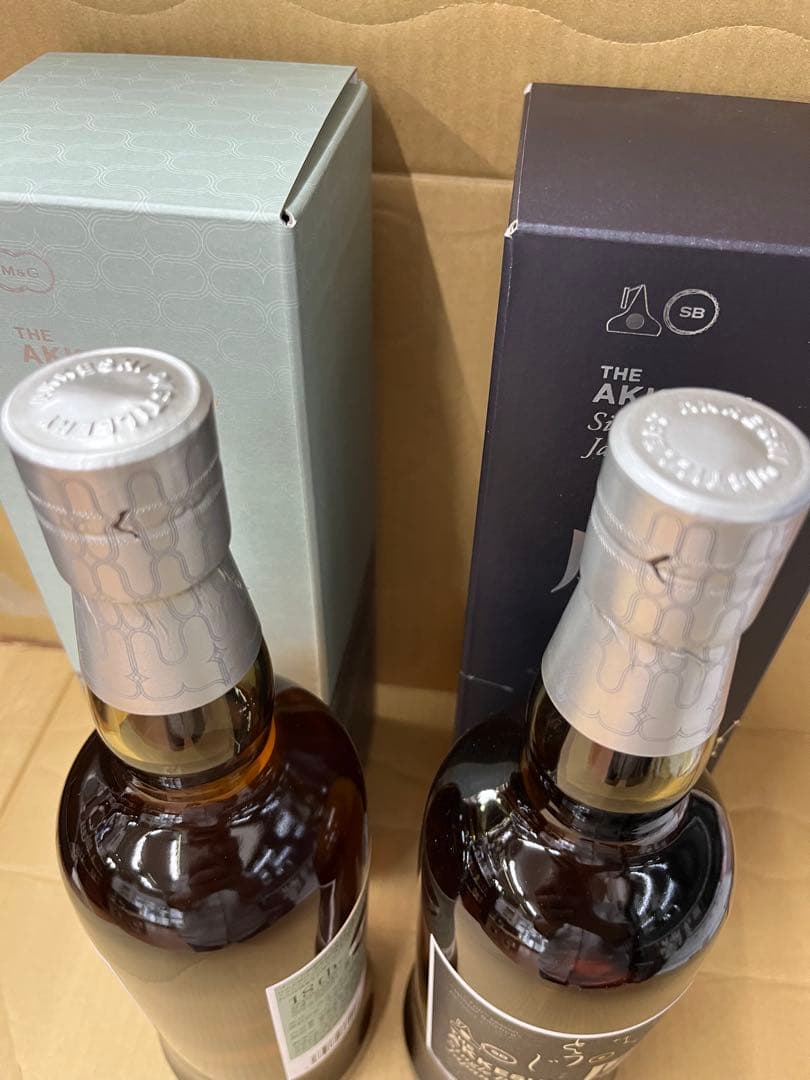 厚岸　霜降(そうこう)と冬至(とうじ)各1本ずつ　2本セット