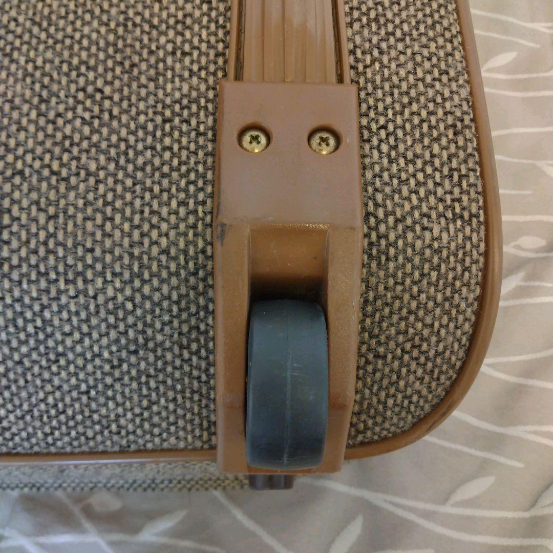 ハートマン 中型キャリーケース スーツケース ツイード 2輪