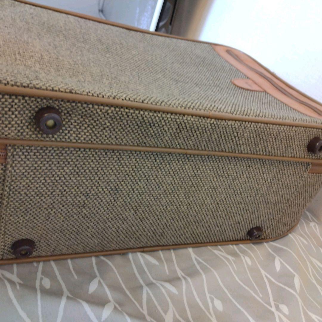 ハートマン 中型キャリーケース スーツケース ツイード 2輪