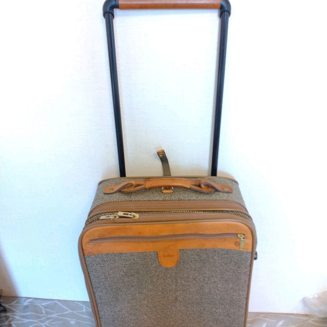 ハートマン 中型キャリーケース スーツケース ツイード 2輪