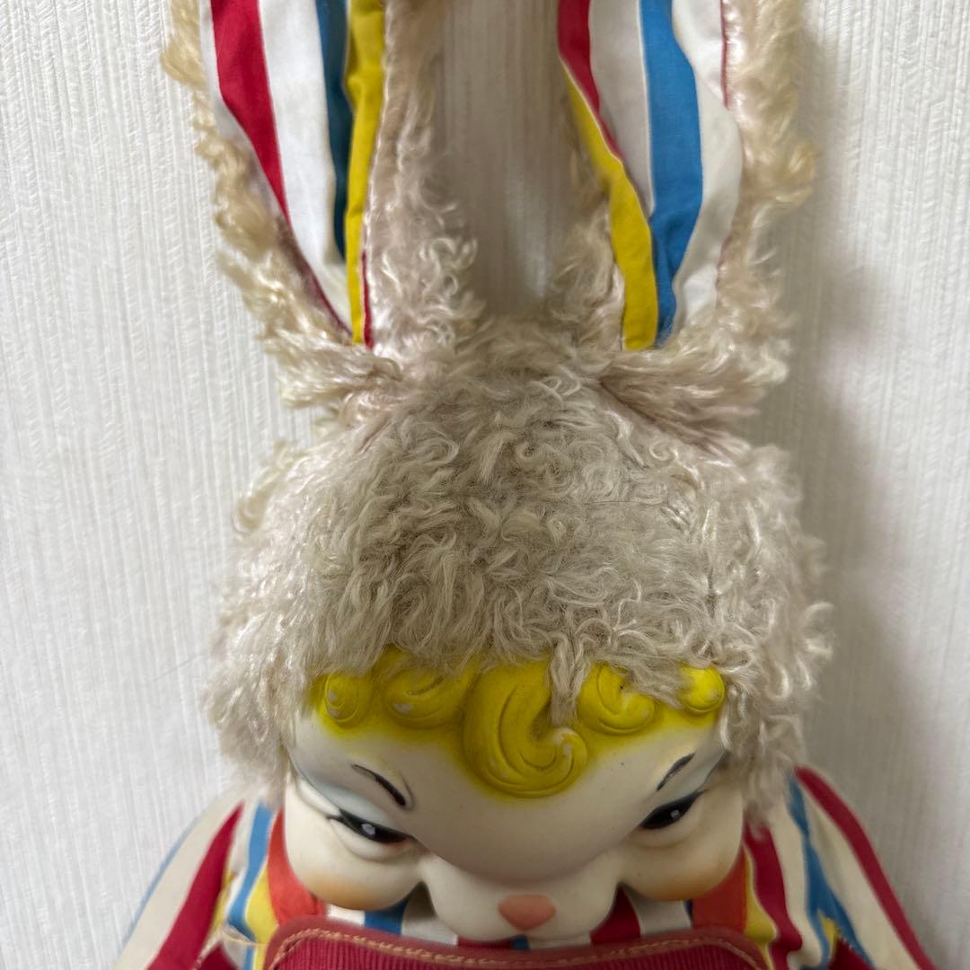 ラシュトン　うさぎ　バニー　ラバーフェイス　ビンテージ