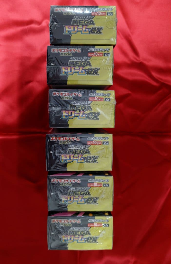 ポケモンカード MEGAドリームEX 6BOX シュリンク付 未開封品