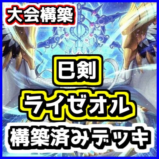 遊戯王 【本格構築‼️】巳剣 ライゼオル 構築済みデッキ‼️ 大会 下準備