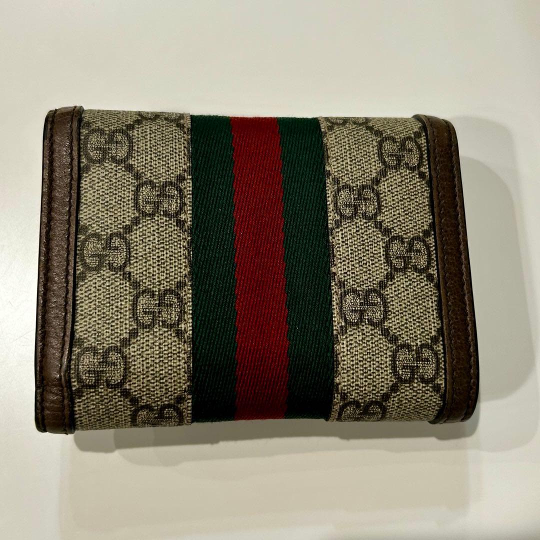 GUCCI オフィディア GG三つ折り財布