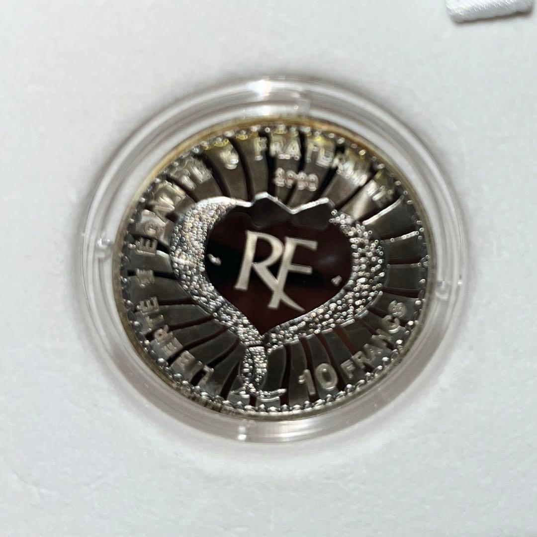 【希少】 サンローラン⭐️ 10フラン銀貨★5フラン銀貨セット