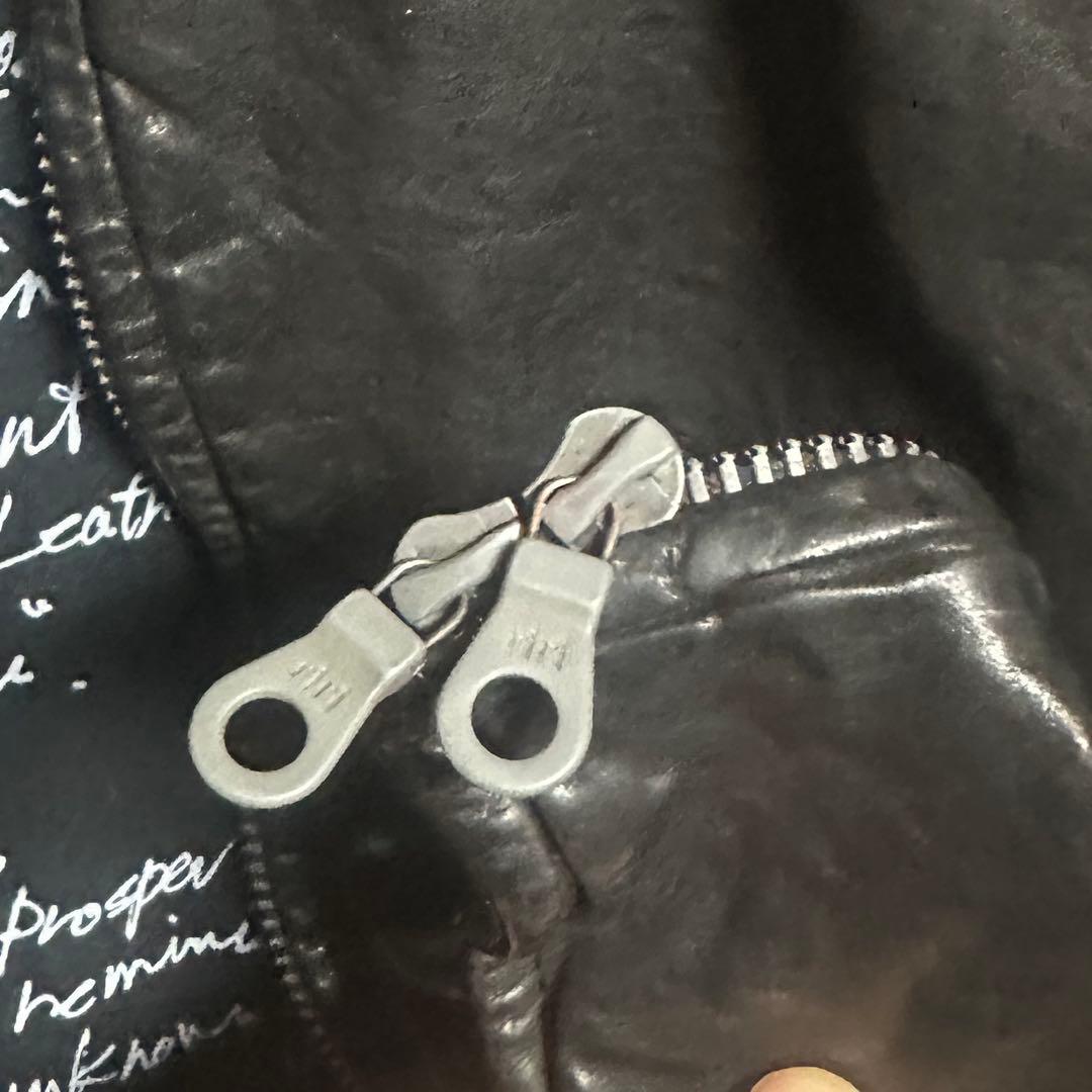 イサムカタヤマ　バックラッシュ　イタリアンダブルショルダー　シングルライダース