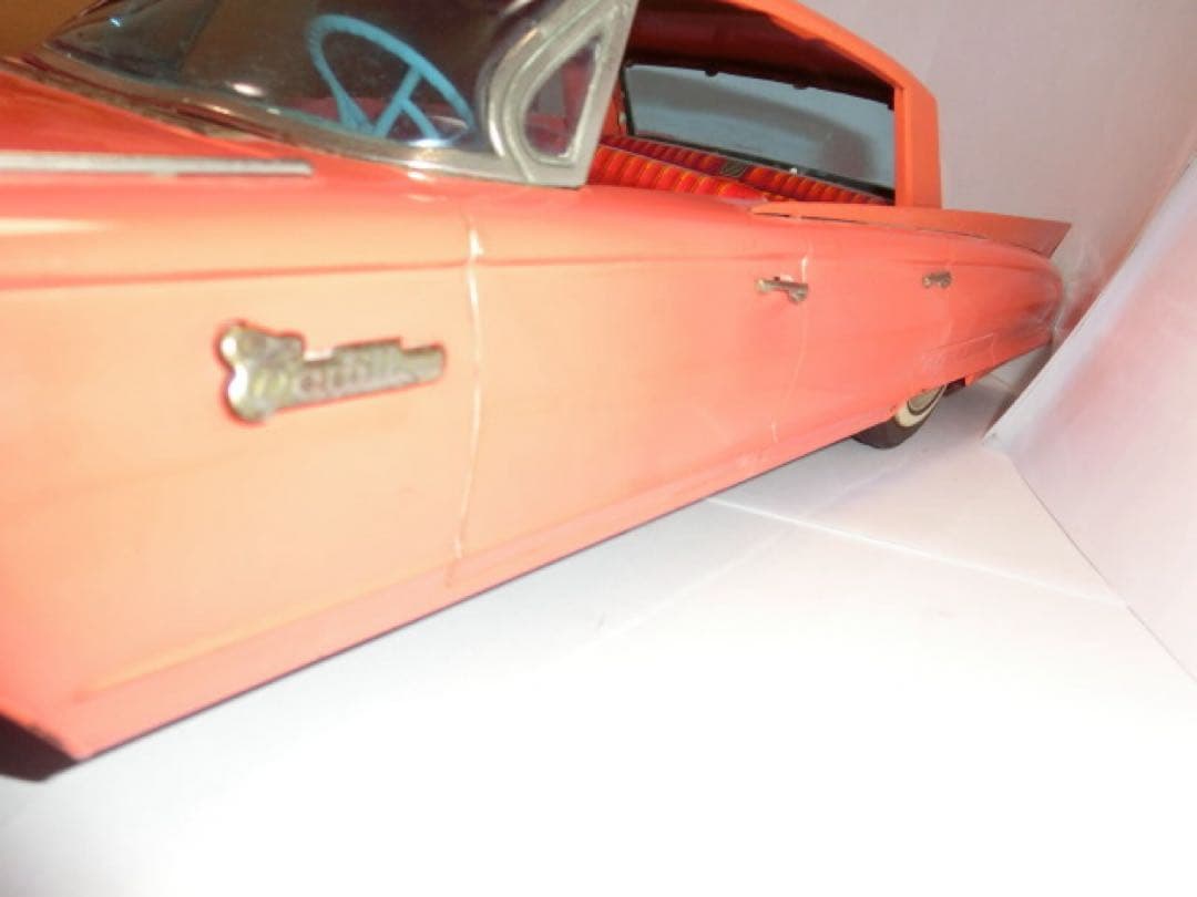 ICHIKOイチコー　Cadillacキャデラック　ブリキミニカー全長約50cm