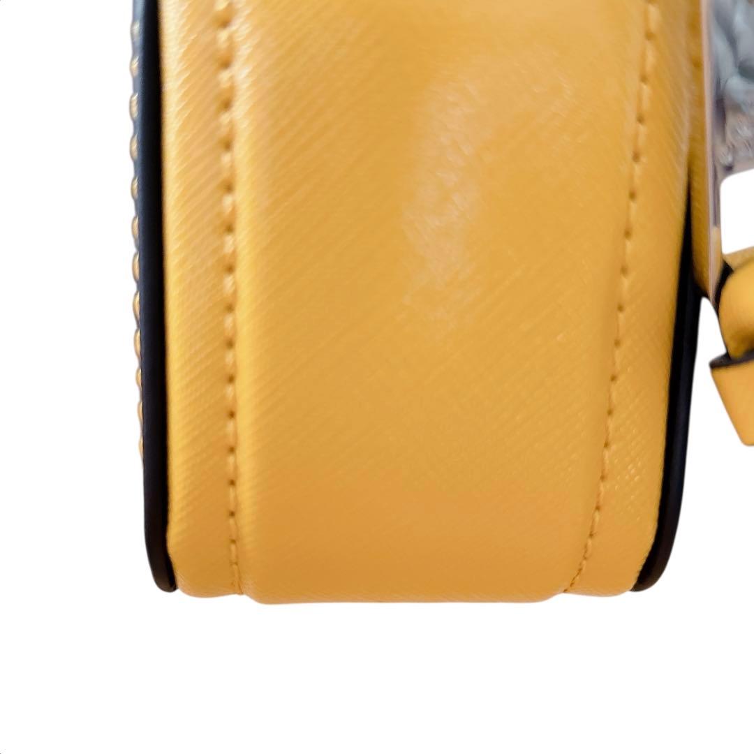 【新品】マークジェイコブス×スヌーピー スナップショット イエロー