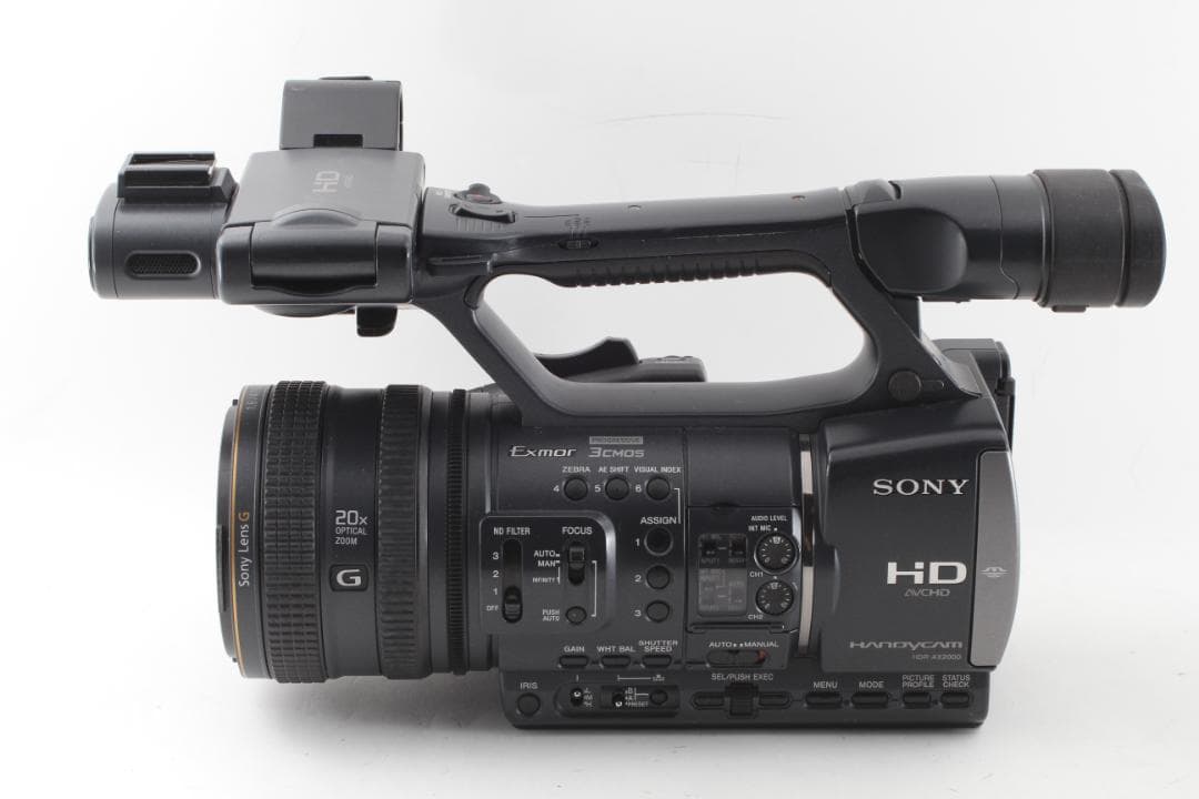 SONY HDR-AX2000 業務用デジタルビデオカメラ ハンディカム セット