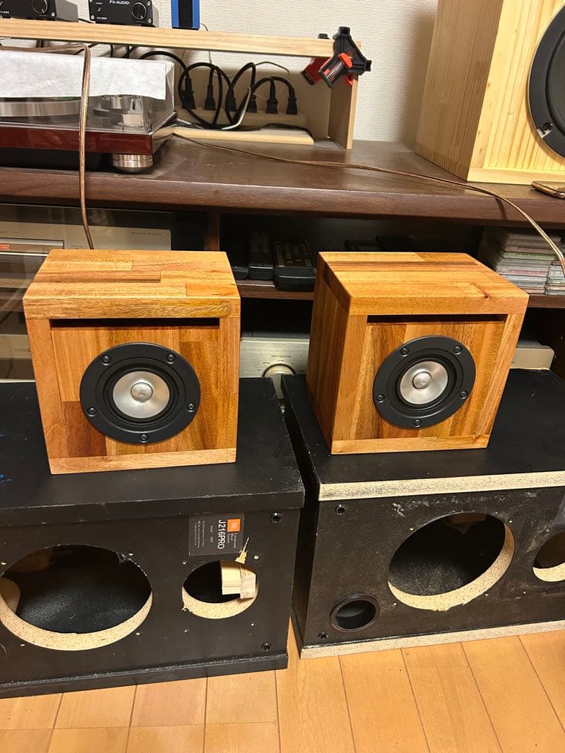 自作スピーカー M スリットバスレフ フルレンジ