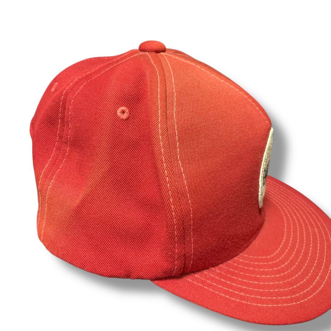 tenderloin テンダーロイン　サークルロゴ　トラッカーキャップ　レッド