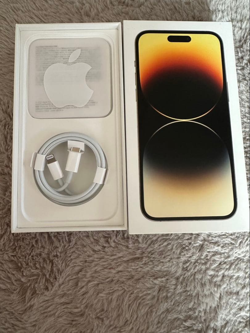 iPhone 14Pro MAX ゴールド本体 動作問題ナシ
