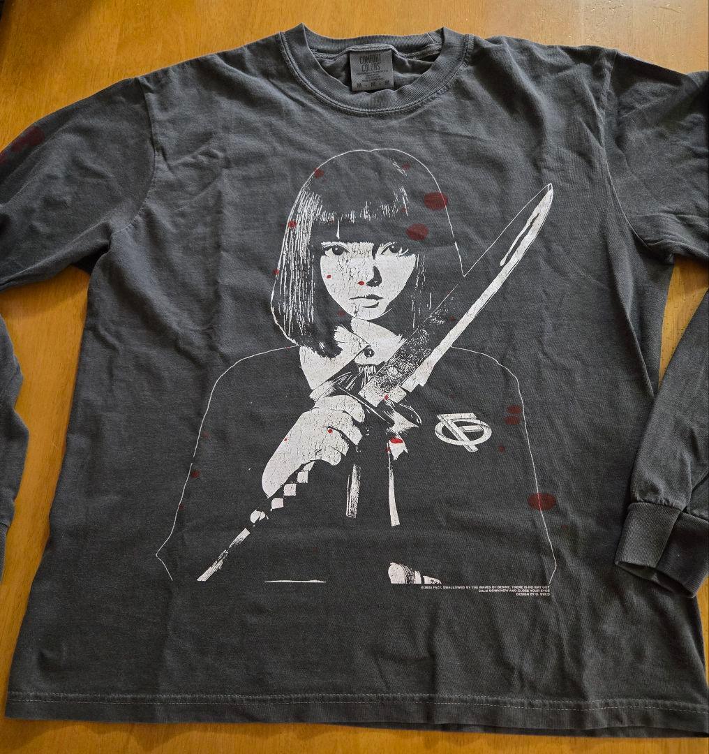 FACT　ファクト　ツアーTシャツ 長袖Tシャツ Mサイズ ダークグレー