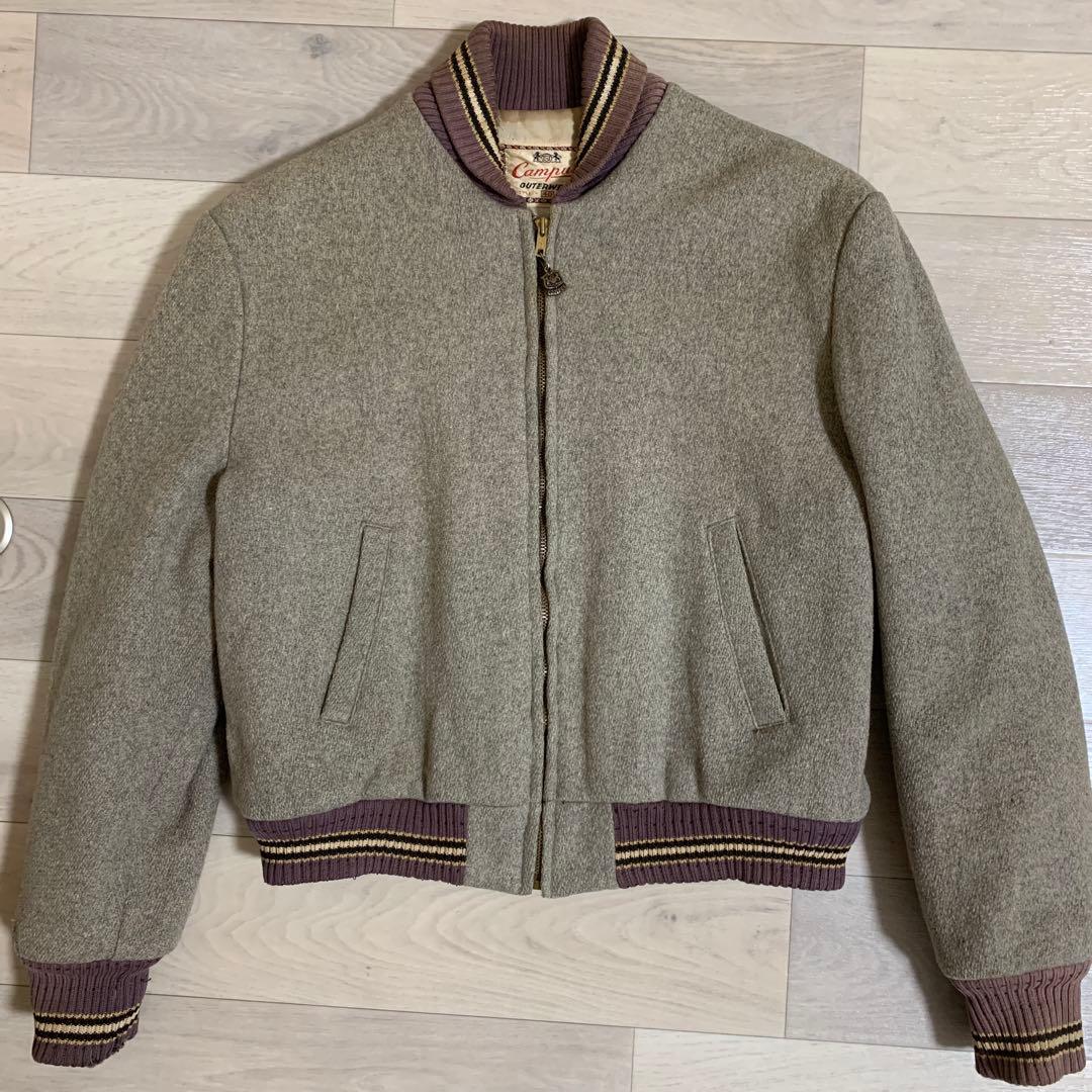 50s campus short pharaoh jacket 40 多色リブ