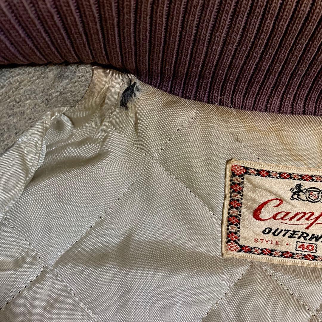 50s campus short pharaoh jacket 40 多色リブ