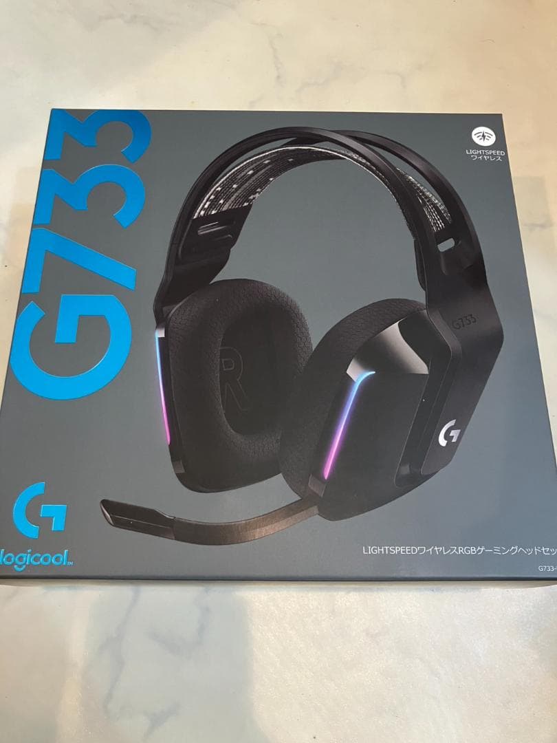 【新品未使用】Logicool G733 ワイヤレスゲーミングヘッドセット